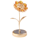 太陽向日葵水晶花 採用Swarovski元素 (金色) Crystal Sunflower Figurine (Gold) - Couple'S HK | 你的愛情保鮮平台