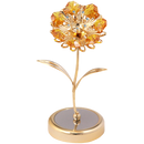太陽向日葵水晶花 採用Swarovski元素 (金色) Crystal Sunflower Figurine (Gold) - Couple'S HK | 你的愛情保鮮平台